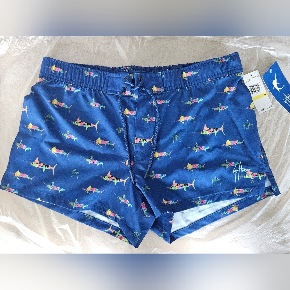 Brand new with tags. Women's size Medium fish shorts. Has back pocket.